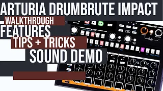 Arturia Drumbrute Impact - Sound Demo - Features