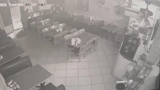 Caught on video: Man seen breaking into taqueria where robber was shot, killed by customer