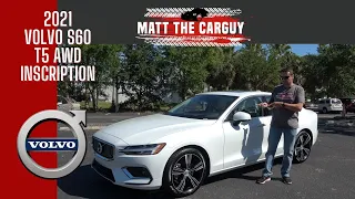 Is 2021 Volvo S60 Inscription a good luxury sedan? | watch the first look, walk around & test drive