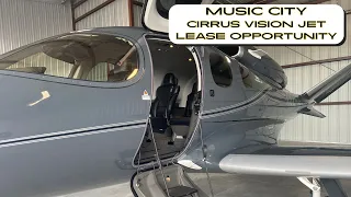 Limited Nashville G2 SF50 Vision Jet Lease Opportunity