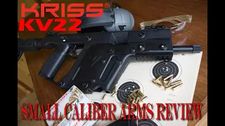 Kriss Vector KV22 The .22LR pistol version of a truly unique firearm.
