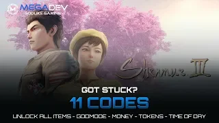 SHENMUE III Cheats: Unlock Items, Add Money/Tokens, Godmode, ... | Trainer by MegaDev