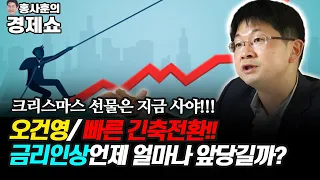 [홍사훈의 경제쇼] 오건영--빠른 긴축전환!! 금리인상 언제 얼마나 앞당길까? | KBS 211112 방송