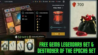 OMG 😍 Free Gems & Legendary Sets From Lucky Board In Shadow Fight 3 | Free Destroyer Of Epochs Set |