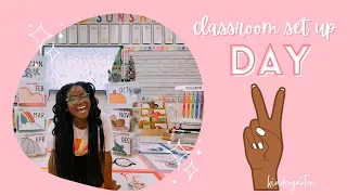 CLASSROOM SET UP DAY 2 | KINDER CLASSROOM