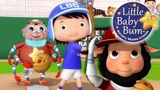 Take Me Out to The Ball Game | Nursery Rhymes for Babies by LittleBabyBum - ABCs and 123s