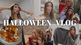 Me maquillo para Halloween 🎃 Ropa nueva para otoño 🍂 Me siento rara 😳 VLOG