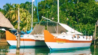 Wharram Pahi 42 Project Boat Tour & Update from Luckyfish - Ep 101 Sailing Luckyfish