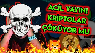 ACİL! KRİPTOLAR NEDEN ÇAKILIYOR! BITCOIN VE ETHEREUM, SOLANA GİBİ ALTCOİN'LER NE ZAMAN YÜKSELECEK?