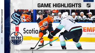 Kraken @ Oilers 11/01/2021 | NHL Highlights