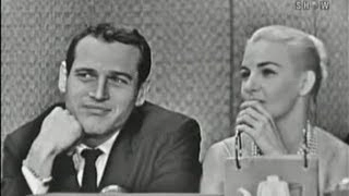 What's My Line? - Paul Newman & Joanne Woodward; Art Linkletter [panel] (Nov 8, 1959)