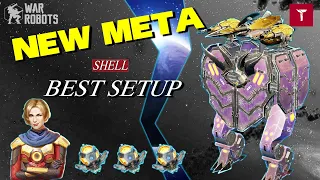 [WR] Shell Badass 🔥 Stake Needle_Best Setup #warrobots