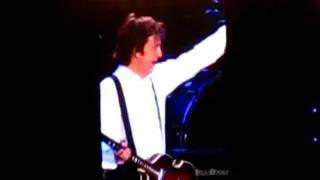 PAUL McCARTNEY (with BILLY JOEL) -- "I SAW HER STANDING THERE"