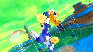 Super Vegeta VS Goku (mid) SSJ | DBZ Budokai Tenkaichi 4 Beta 13.2 [60FPS]