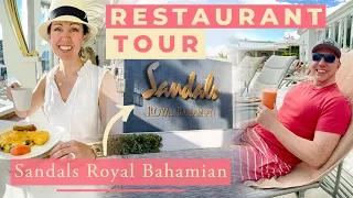 Restaurant Tour | Sandals Royal Bahamian 2023