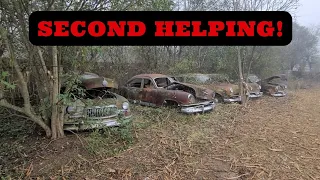 RARE Kaiser & Nash Airflyte SAVED! Out of the Woods - Classic cars & parts from Texas!