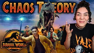 Jurassic World: CHAOS THEORY TRAILER REACTION | Jenna Ortaga