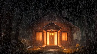 The Key to Falling into Deep Sleep: Instantly Fall Asleep with Heavy Rain Sounds!