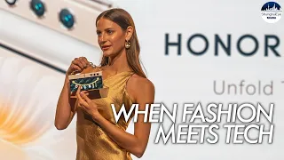 Chinese smartphone maker Honor launch a foldable concept phone that you can wear like a purse at IFA