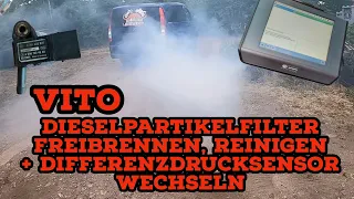 Dieselpartikelfilter voll | Regeneration mit Tester und DPF Reiniger | Mercedes Vito W639