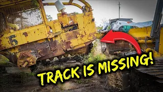 He bought this Cat D4D to totally restore it!  Tons of missing parts!