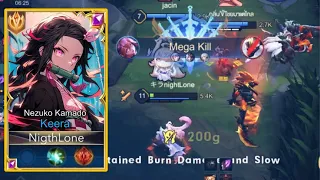 ROV KEERA INSANE MODE 26 Kill HACK DAMAGED ONE MORE ( Intense match )