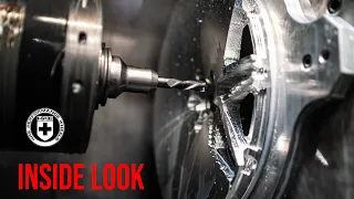 HOW FORGED WHEELS ARE MADE - INSIDE LOOK AT HRE PERFORMANCE WHEELS FACILITY.