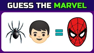 Guess the MARVEL Character by EMOJI