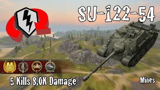 SU-122-54  |  5 Kills 8,0K Damage  |  WoT Blitz Replays