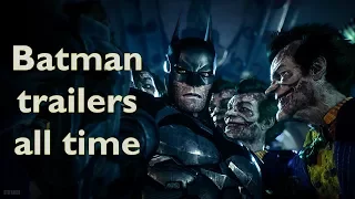 Batman trailers  all time forever 1943 to 2017 Evolution video clip