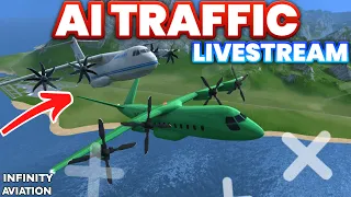 FOLLOWING AI TRAFFIC | Turboprop Flight Simulator UPDATE 1.27 Livestream