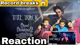 Bhool Bhulaiyaa 2 (Title Track) Reaction || Kartik A, Kiara A, Tabu | Tanishk, Neeraj, Anees B ||