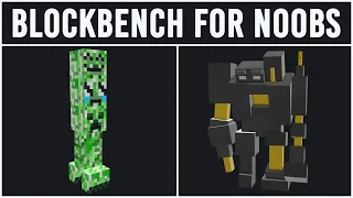 How to make Minecraft custom entity models (3 headed creeper!) - Blockbench for Noobs - Episode 5