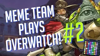 Meme Team Plays OVERWATCH #2! DUO Soundboard Pranks! [Feat. BumbleDJ]