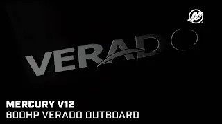 The Mercury V12 600hp Verado Outboard
