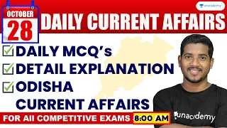 Daily Current Affairs Live | 28th October 2023 |  Bibhuti Sir