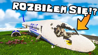 ❄️ KIEDY PRÓBUJESZ LATAĆ SAMOLOTEM UŻYWAJĄC RAKIET XD | TEARDOWN |