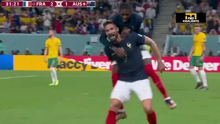 France 4 - 1 Australia All Goals Highlights GroupD  FIFA World Cup Qatar 2022 #france #worldcup2022