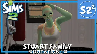 👽 ROTATION 1 - STUART FAMILY | SERVICE AREA | THE SIMS 2 👽