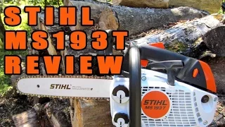 Stihl MS193T Chainsaw Review