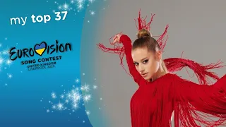 Eurovision 2023 - My Top 37