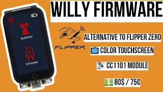 Installing Willy Firmware for Flipper Zero-like Capabilities on ESP32 T-Display-S3