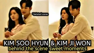 How come this scene wasn't shown in ep.6 Kim ji won and Kim Soo hyun HUG SCENE behind the scene