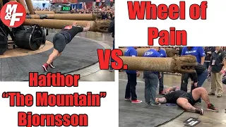 Hafthor "The Mountain" Bjornsson vs. The Wheel of Pain at The 2019 Arnold Strongman Classic