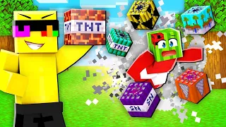 Using SUPER TNT To Prank My Friends In Minecraft!