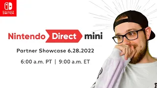 🔴 NINTENDO DIRECT MINI PARTNER SHOWCASE 6/28 | LIVE REACTION