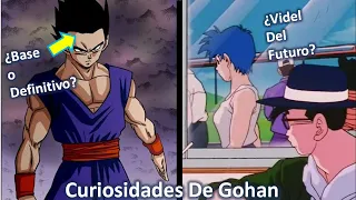 75 Nuevas Curiosidades De Gohan Que Quizás No Sabías | Dragon Ball/Super/Z