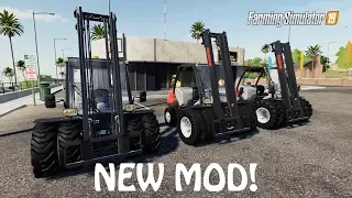 NEW MOD in Farming Simulator 2019 | BRAND NEW INSANE LIFTER IS HERE | PS4 | Xbox One