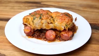 Chili Cheese Dog Bake