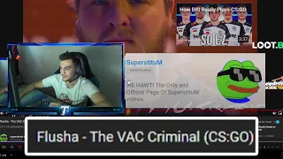 TECONE Flusha - The VAC Criminal (CSGO) İZLİYOR!!!!